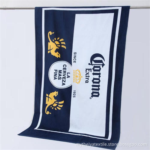 Digital Print Your Own Promotion Gift Large Microfiber Towel Beach
